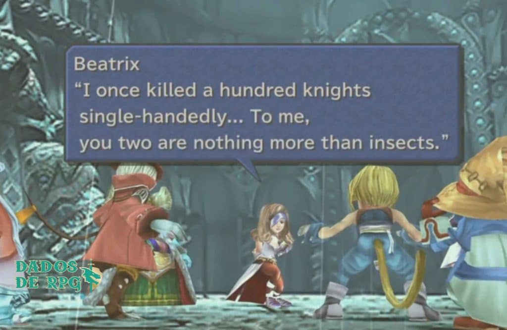 Beatrix, a Invencível Guerreira de Final Fantasy IX: O Mistério por Trás do Poder Inigualável. Fonte/Reprodução: Square Enix
