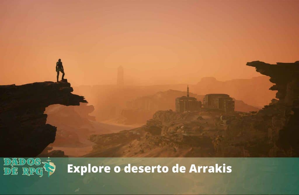 Explorando o Deserto de Arrakis em Dune: Awakening MMO Fonte/Reprodução: Funcom