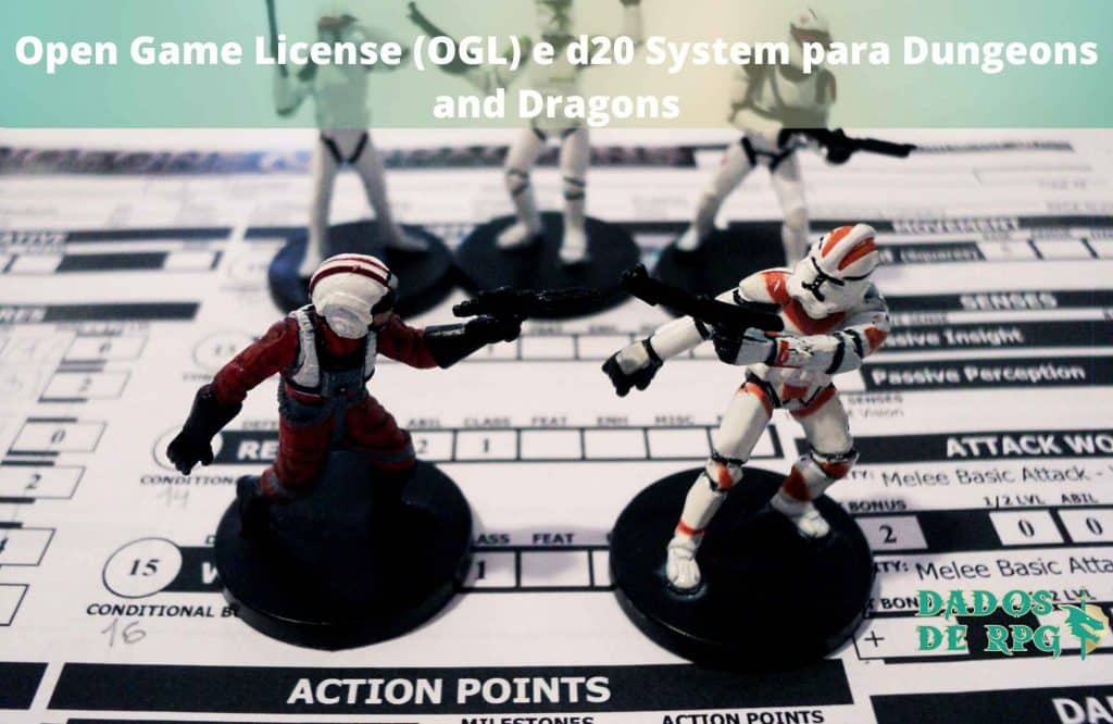 Open Game License (OGL) e d20 System para Dungeons and Dragons